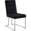 Chaise d'appoint en velours capitonné Chakevia-23542761-28747692
