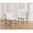 Chantille Upholstered Counter Stool with Metal Frame-1777614446
