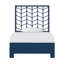 Ivy Twin Platform Bed, Citrus Orange-65103108-65103157