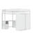 Hason Kids Full Loft Bed with Drawers-1588541733