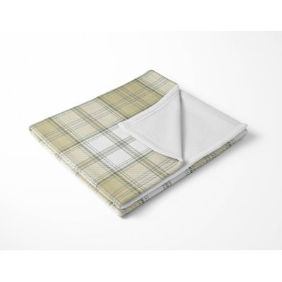Bully Plaid Velveteen Fleece Blanket