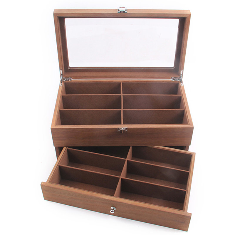 Boîte à bijoux en bois +