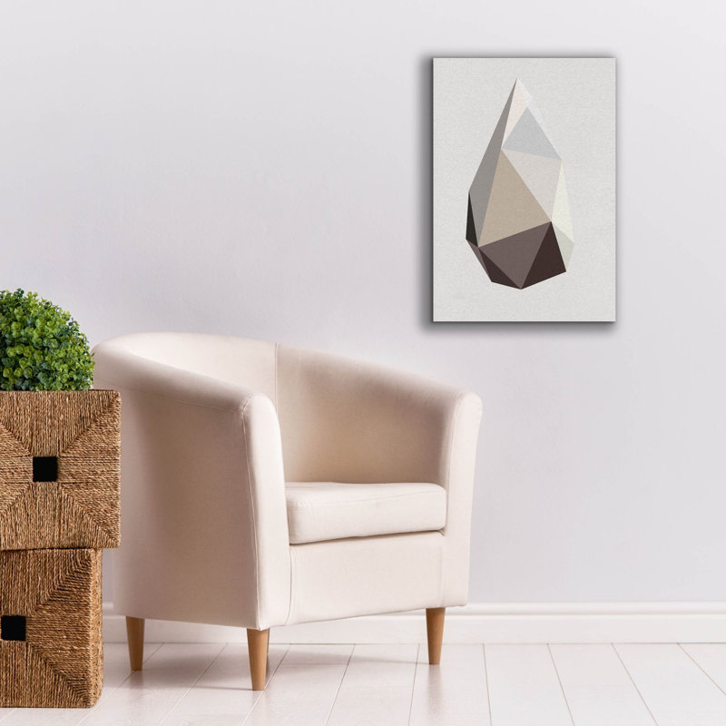 «Rock 1» par Design Fabrikken, estampe numérique sur toile, H 26 po x l 18 po x P 0,75 po