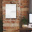  «White On White 3» par Cartissi, art mural sur toile, 12 po x 16 po