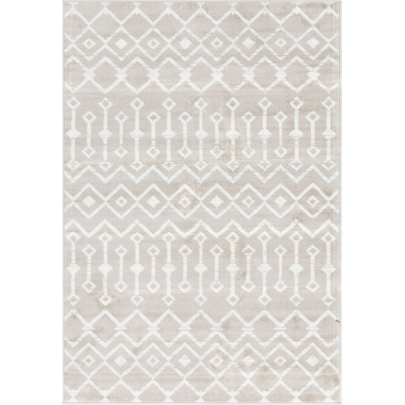 Aemtenan Abstract Indoor Rug, Rectangle 4' x 6'