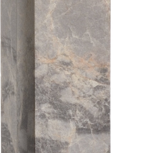 Jaxon Table Lamp, Brushed Nickel, Dark Gray