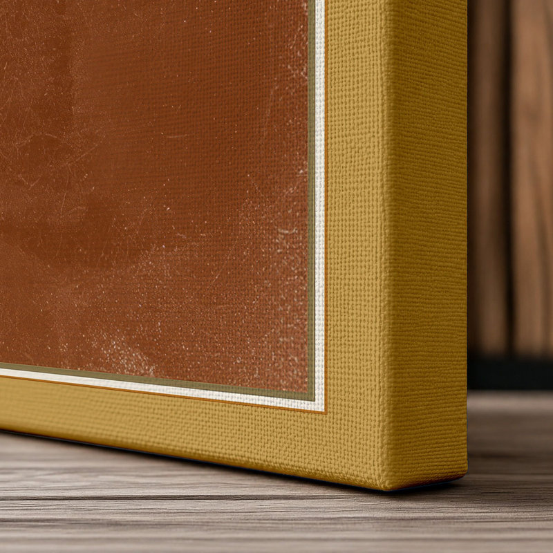 Print, 24x16 - 61.0 x 40.6 cm, Ochre Border