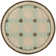 Fullerton Hand Hooked Cotton Pile Geometric Rug