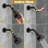High Pressure 3-Inch Shower Head with 360 Rotation & Self-Cleaning Silicone Nozzles-120850562