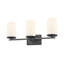 Meuble-lavabo 3 lumières 22 po Verlana - Noir mat-990697298-990697300-990697303