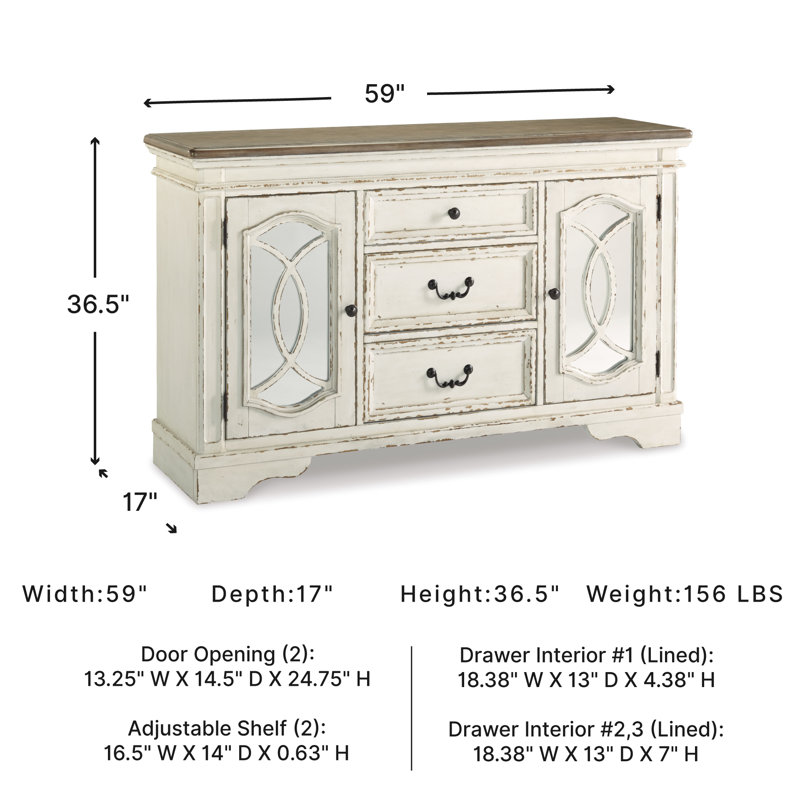Heraldas 59'' Sideboard