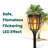 Matte Black Solar Powered Integrated LED Pathway Light Pack