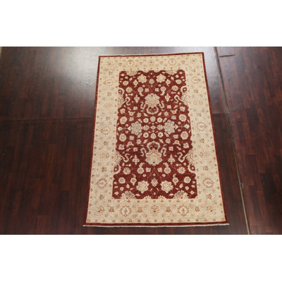 One-of-a-Kind 5'9" X 9'0" Wool Area Rug in Red