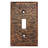 Copper Switchplate Single Toggle Switch Cover - Quantity 2