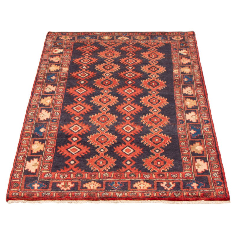 Tapis bleu marine foncé Danuel 4 pi 1 po x 6 pi 11 po