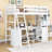 Edmea Kids Twin Loft Bed with Drawers-764585105