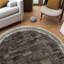 Tapis rond en peau de mouton Toscana-1977543440