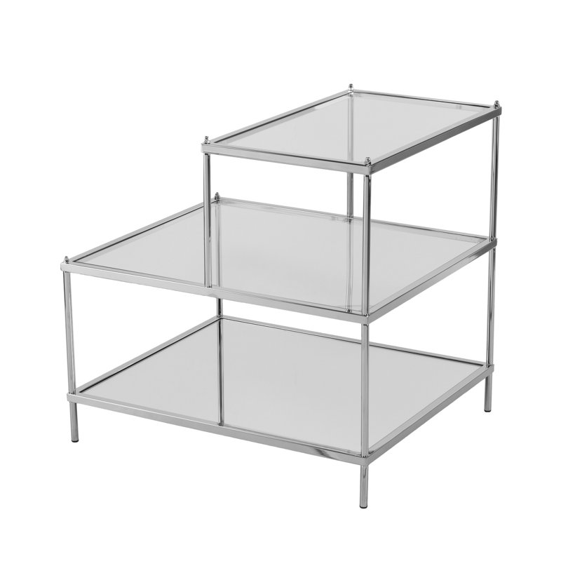 Table de bout en miroir 24 po