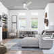 Winters 52'' 3 Blade Ceiling Fan with LED Light Kit