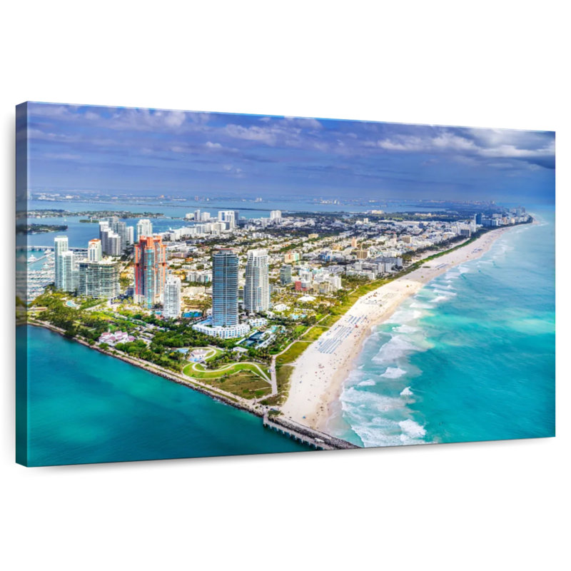 Camion-camion Miami South Beach I, H 26 po x l 39 po