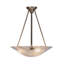 Metro Fusion 3 - Light Semi Flush Mount