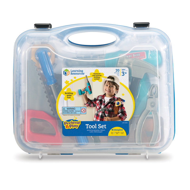 Learning Resources Pretend & Play Work Belt Tool Set