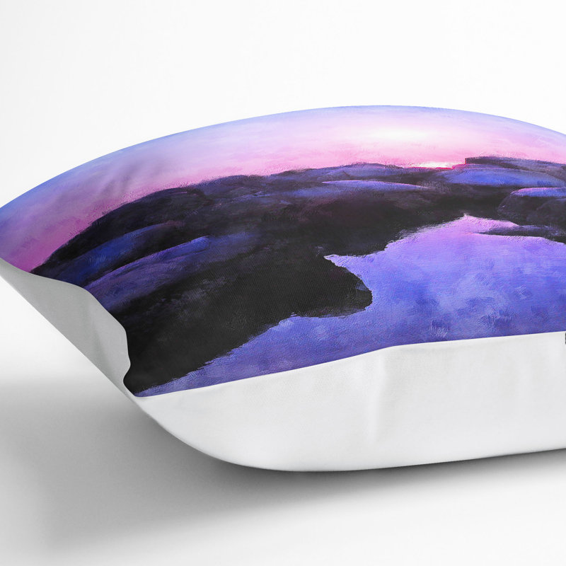 Square Cushion, 40cm H x 40cm W x 15cm D, White