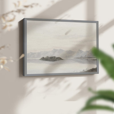 Motif nautique rétro - impression encadrée - Restickable