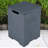 15.9'' Square Glass-fiber Reinforced Concrete Base Propane Tank Cover-86608472-86608474