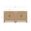 Wood Storage Cabinet Or TV Stand-2113564612