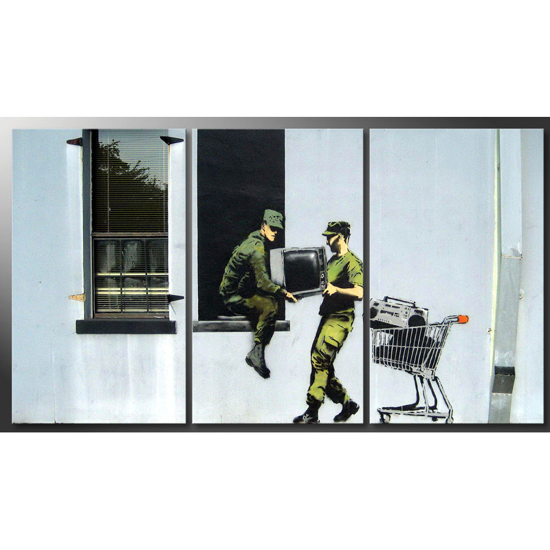 Banksy - Print on Canvas