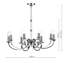 Ameche 8 - Light Candle Style Chandelier-13685055