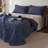 Vintage 3-Piece Cotton Double-Layer Paisley Quilt Set-106815229-106815227