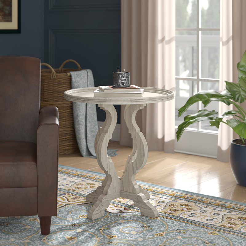 Jenevieve Solid Wood End Table