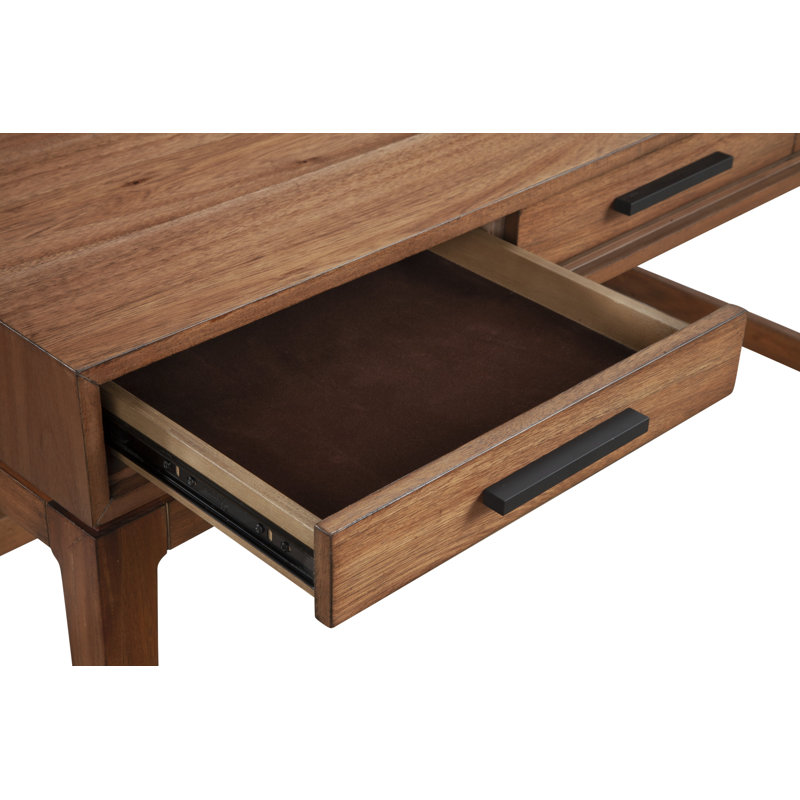 Writing Desk, Honey Maple, 30.5" H x 52" W x 24" D