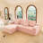 104.3" Cloud Sectional Couch With L-Shape Chaise,Modern Modular Sofa With , Upholstered Couches For Living Room Bedroom,No Assembly Required, (Plush Corduroy Fabric)-1426040301-1426040274