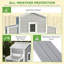Maison pour animaux en bois, grand poulailler, poulailler