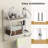 Keedan Metal Bathroom Shelves