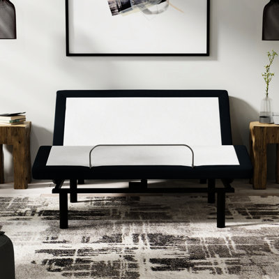Base pour grand lit zéro réglable avec DEL, massage et massages relaxants