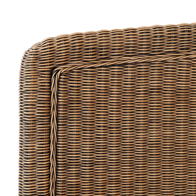 Costa Solid Wood Bed, King