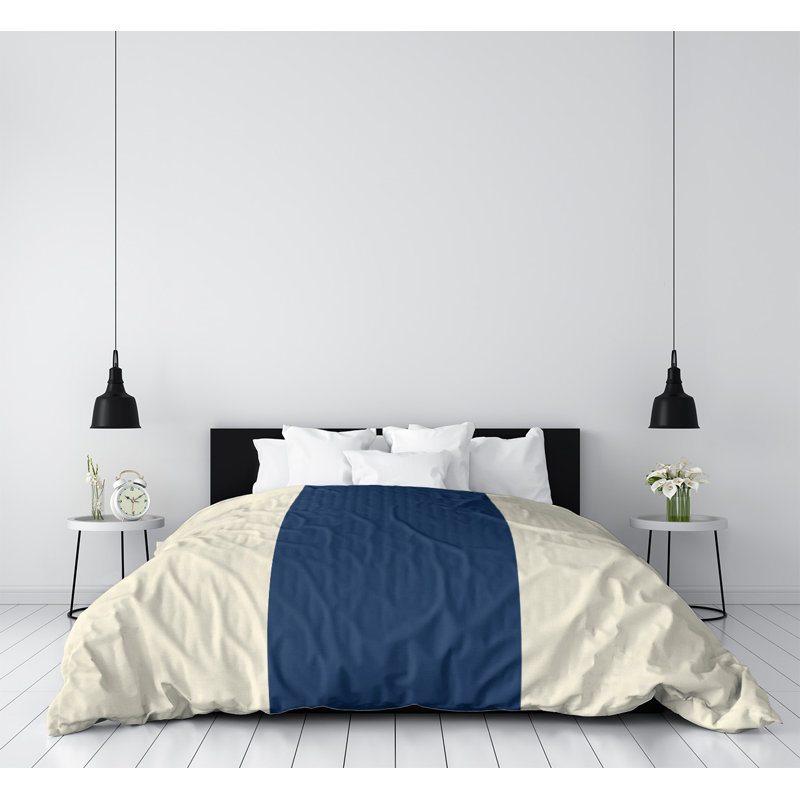 Housse de couette réversible simple Seattle Baseball, Housse de couette simple TG, Polyester brossé