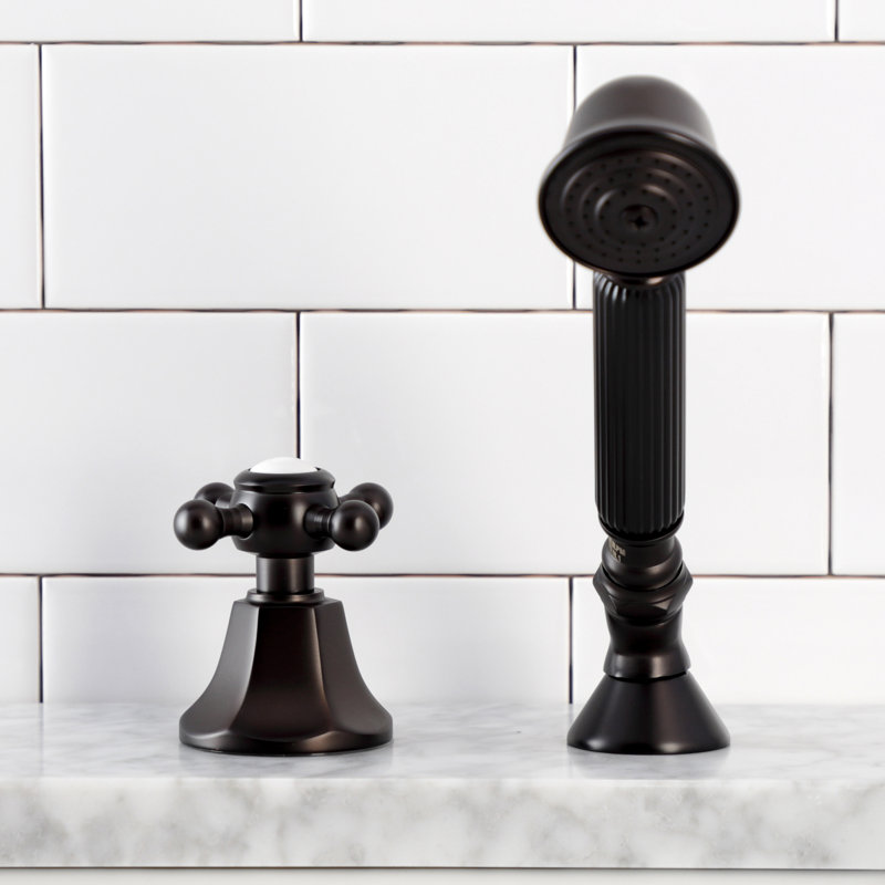 Pomme de douche portative, Bronze huilé
