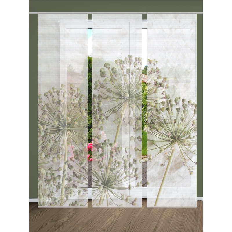 Campa Semi Sheer Sliding Panel