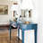 Multi-functional minimalist drawer console table