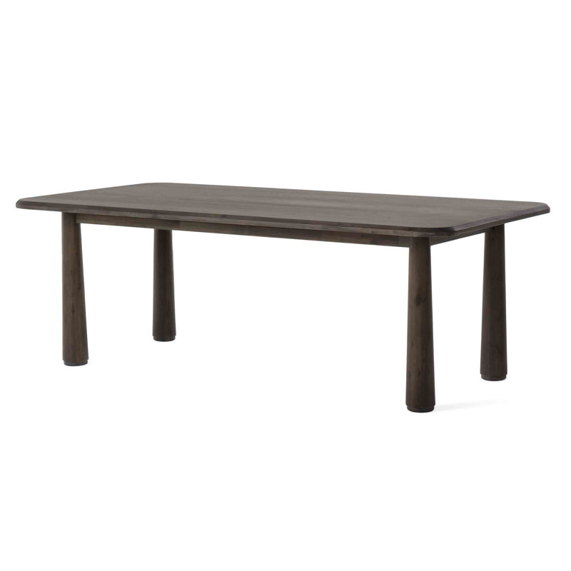 Table de salle à manger Meridian, Espresso brun, H 30 po x l 39,4 po x L 87 po 