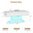 Horacio High Gloss Coffee Table With 16 Colors LED Lights,19.7'' H X 43.3'' W X 21.7'' D-100646334