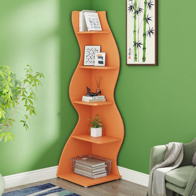 Storage Cabinet Bookcase with Shelves, Modern Organizer for Bedroom Living Room Office
