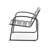 Backyard & Patio Chair , Matte Black Iron For Relaxing Times, 24.95"D X 26.78"W, 13.23 Lb Chair, Perfect Moments Of Relaxation, 26.78 In. Width,
