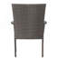LITTLETON PE WICKER STACKING CHAIR,1PC