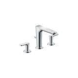 AXOR Citterio C Widespread Faucet 125 With Pop-Up Drain, 1.2 GPM